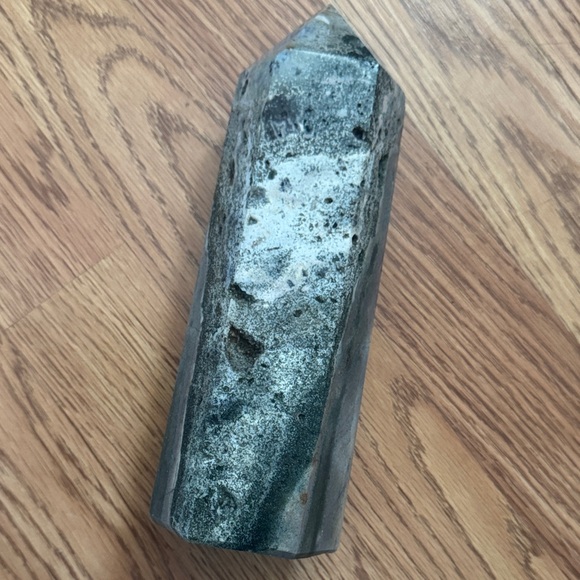 Polished Ocean Jasper Crystal Tower - Picture 3 of 7